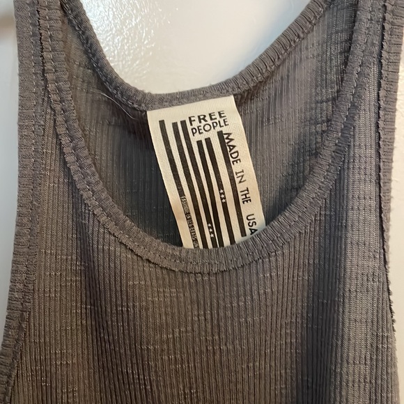 Free People grey tank - Picture 2 of 3